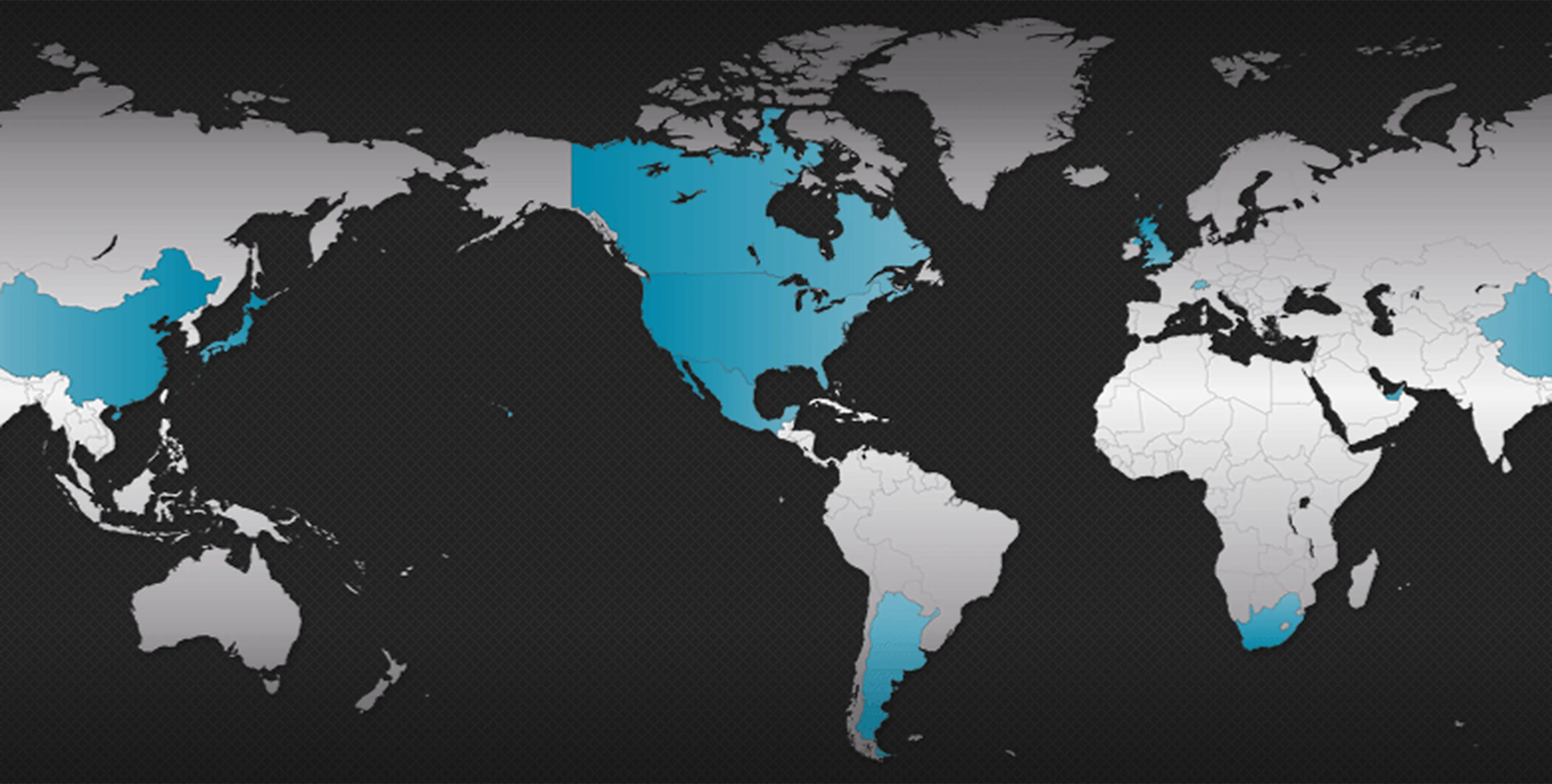 Torn travel map